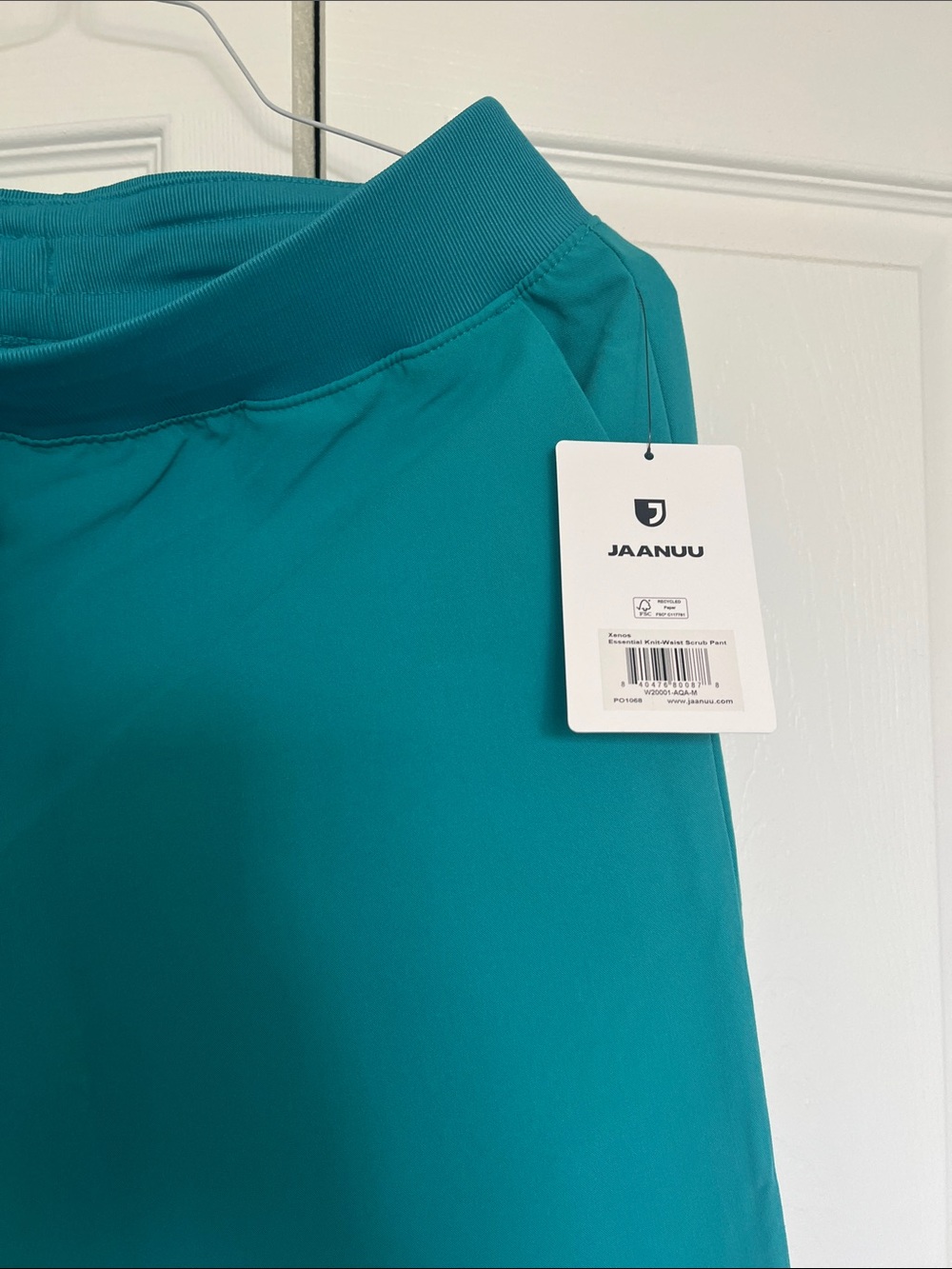 Jaanuu Teal Xenos Scrub Pants M regular
